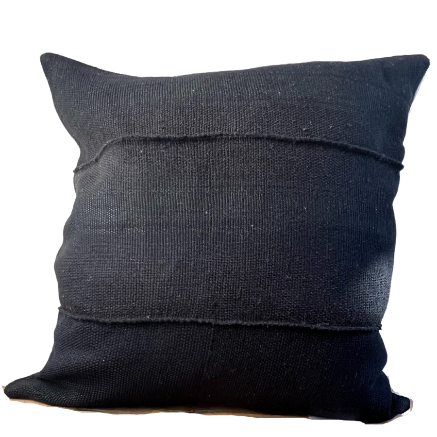 Pillow - Black w/ beige back