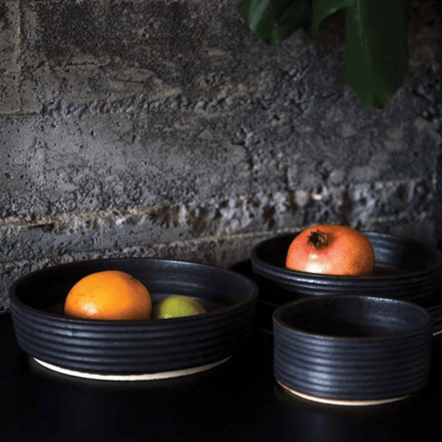 Serving Bowl - Riffled